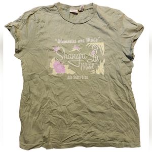 American Eagle AEO Vintage Y2K Cap Sleeve T-Shirt - Size Large